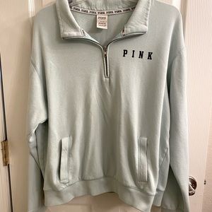 VS PINK Half Zip Sweater